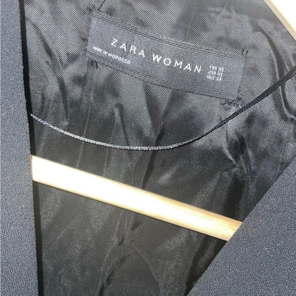 ZARA OFF CAPE KIMONO BLAZER JACKET COAT WITH SLITS - Picture 4 of 4